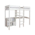 Stompa Duo 2 High Sleeper + 1 Cube 2 Doors White